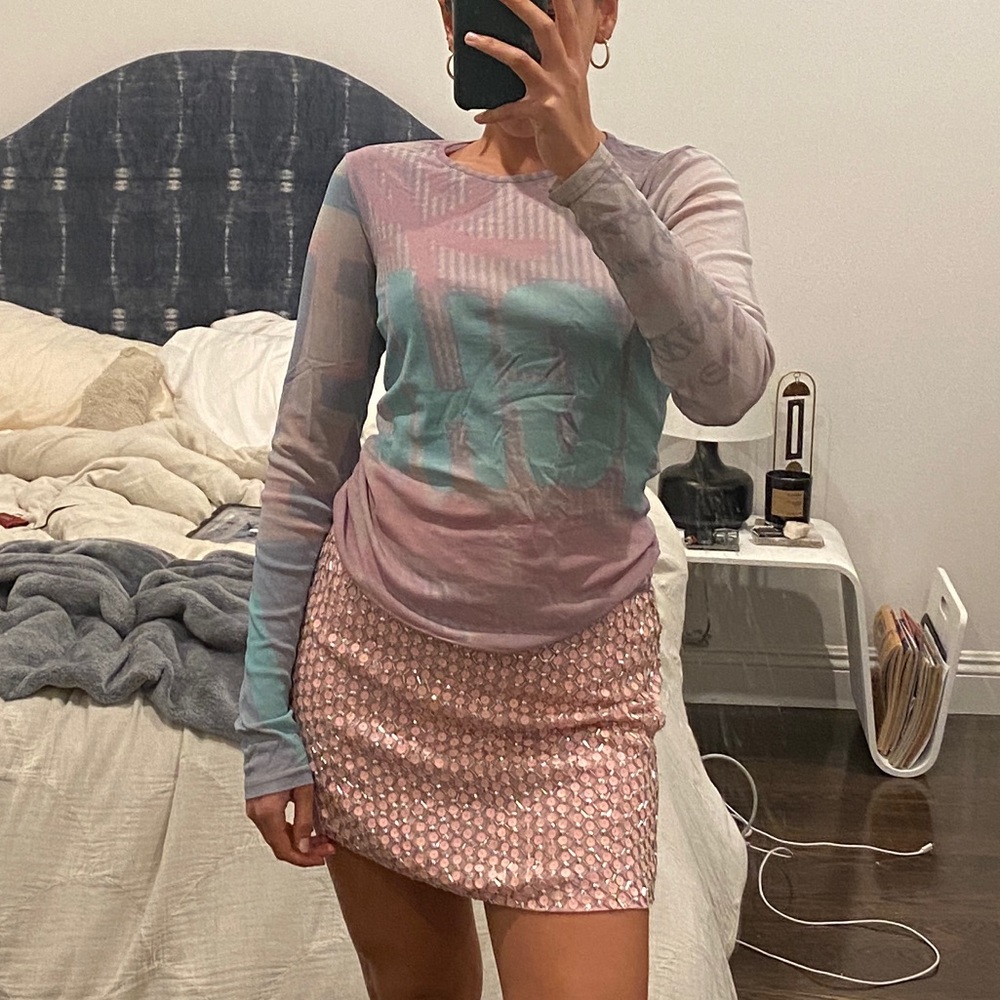 Cop copine mesh top